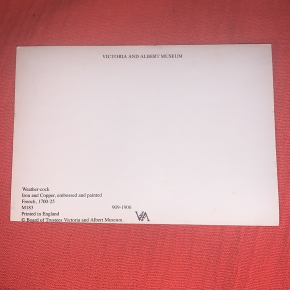 Victoria and Albert Museum postcard 1920’s - Picture 3 of 5